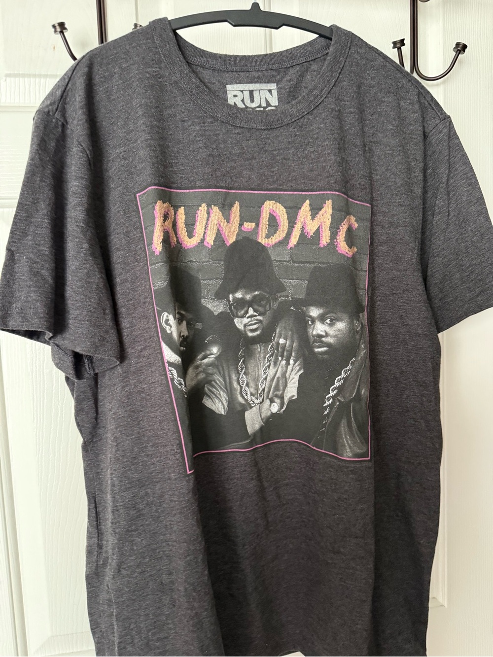 -DMC Charcoal Graphic Tee - Men's Casual Shirt